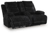 Rhine Falls Reclining Loveseat with Console
