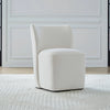 Accent Dining Accent Dining Chair w/ Casters - Ivory image