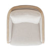 Nora Uph Swivel Accent Chair - Light Brown image