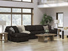 Midnight-Madness Sectional Sofa with Chaise