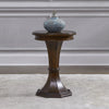 Arden Road Round Chairside Table in Satin Cherry image
