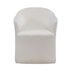 Accent Dining Accent Dining Chair w/ Casters - Ivory image