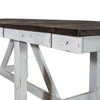Farmhouse Trestle Table in White image