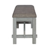 Newport Dining Bench in Smokey Grey image