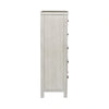 Modern Farmhouse 5 Drawer Chest in White image