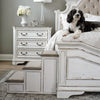 Magnolia Manor Pet Steps in Antique White image