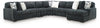 Midnight-Madness Sectional with Chaise