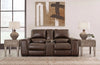 Alessandro Power Reclining Loveseat with Console