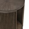 City View Round End Table in Coffee Bean image
