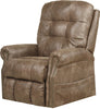 Catnapper Furniture Ramsey Power Lift Lay Flat Recliner w/ Heat & Massage in Silt
