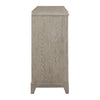 Belmar 8 Drawer Dresser in Washed Taupe and Silver Champagne