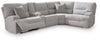 Acklen Place Power Reclining Sectional with Storage Console