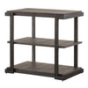 Modern View Tiered End Table in Gray image