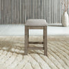 Liberty Furniture Skyview Lodge Upholstered Console Stool in Cobblestone image