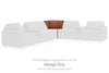Modmax Balanced Sectional with Audio and Storage Consoles