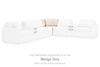 Modmax Balanced Sectional with Audio and Storage Consoles