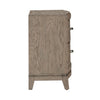 Avalon Nightstand with Charging Station in Burnished Beige image