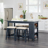 Brook Creek 5 Piece Counter Set- Navy image