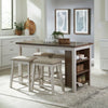 Brook Creek 5 Piece Counter Set- Two Tone image