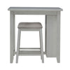 Brook Creek 3 Piece Counter Set - White