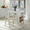 Brook Creek 3 Piece Counter Set - White image