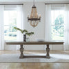 Liberty Furniture Westfield Trestle Table in Havana Brown