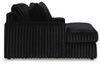 Midnight-Madness Oversized Chaise