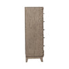 Avalon 5 Drawer Chest in Burnished Beige image