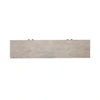Kinsley 4 Door Accent Cabinet in Washed Taupe & Silver Champagne EST SHIP TIME APPX 4 WEEKS image