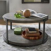Liberty Furniture Modern View Round Cocktail Table in Gray