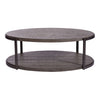 Modern View Oval Cocktail Table