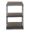 Modern View Tiered End Table in Gray image