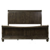 Rustic Traditions King California Sleigh Bed, Dresser & Mirror, Night Stand image