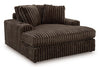 Midnight-Madness Oversized Chaise