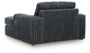 Midnight-Madness Oversized Chaise