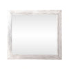 River Place Mirror in Riverstone White and Tobacco image