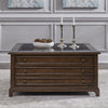 Arden Road Square Collector Cocktail Table in Satin Cherry image