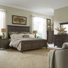 Paradise Valley King Panel Bed, Dresser & Mirror, Chest, Night Stand image