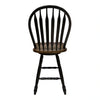 Carolina Crossing Windsor Swivel Counter Chair - Black image