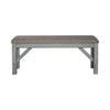 Newport Dining Bench in Smokey Grey image
