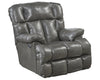 Catnapper Victor Power Lay Flat Chaise Recliner in Steel
