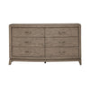 Avalon 6 Drawer Dresser in Burnished Beige image