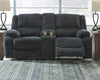 Draycoll Reclining Loveseat with Console