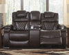 Warnerton Power Reclining Loveseat with Console