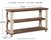 Alwyndale Sofa/Console Table