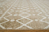 Bunchly 4'11" x 7'2" Washable Rug
