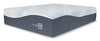 Millennium Queen Luxury Gel Latex and Memory Foam Mattress and Base Set