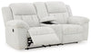 Frohn Reclining Loveseat with Console