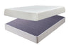 10 Inch Chime Memory Foam Mattress Set - Ashton Home Furniture (GA)