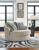Calnita Oversized Swivel Accent Chair - Ashton Home Furniture (GA)